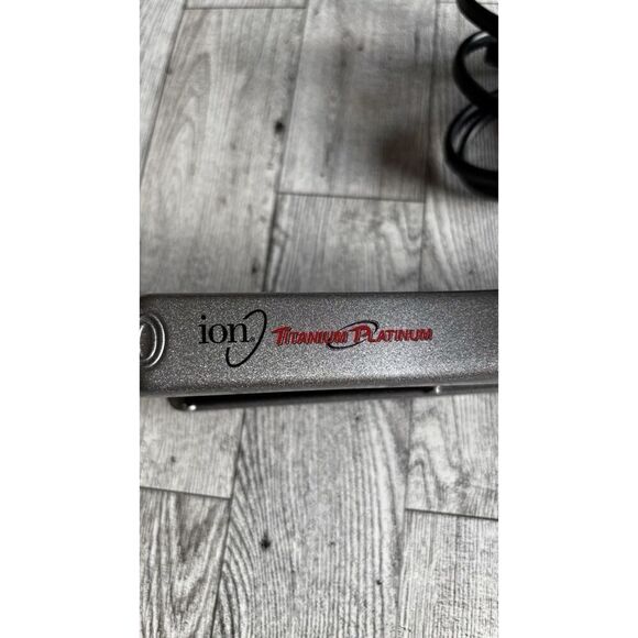 Ion Titanium Platinum 1” Hair Styling‎ Flat Iron 301013 Mini Travel & case - Picture 5 of 8